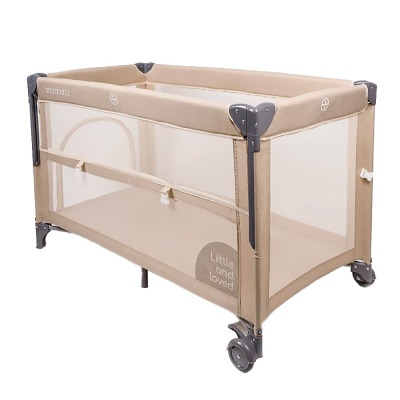 Манеж-кровать Amarobaby Transform Classic прямоугольный бежевый 1